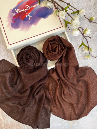 شال قهوه ای