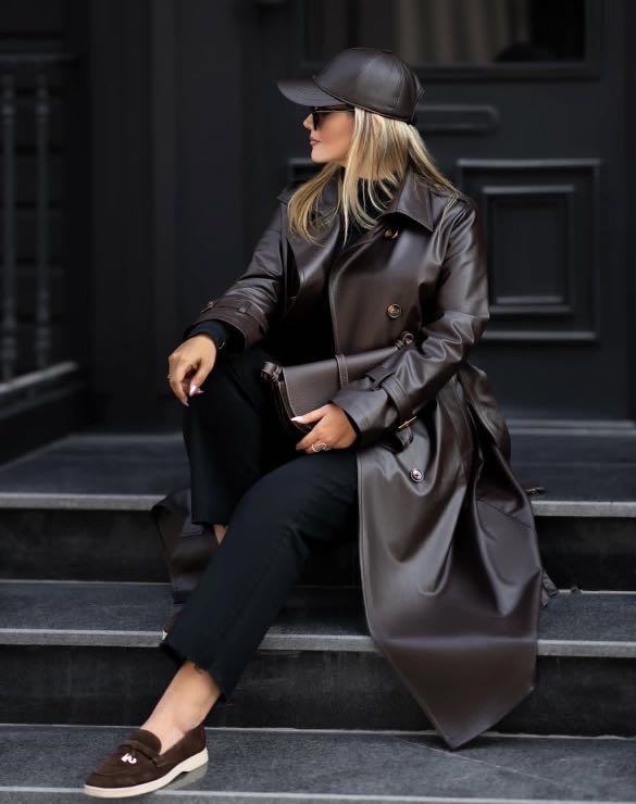 کلاه کپ چرم