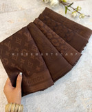 شال قهوه ای سوخته مارک (۴ فصل)