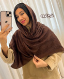 شال قهوه ای سوخته مارک (۴ فصل)