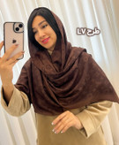شال قهوه ای سوخته مارک (۴ فصل)