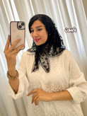 اسکارف تورمخمل مشکی