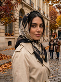 مینی اسکارف شنل